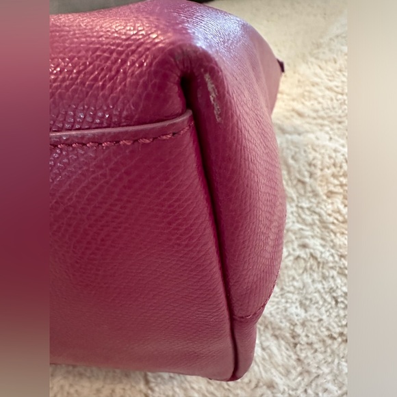 Raspberry Fuchsia Pinkish Purple Coach Tote Bag, Excellent Condition! 🌺 - Picture 15 of 16